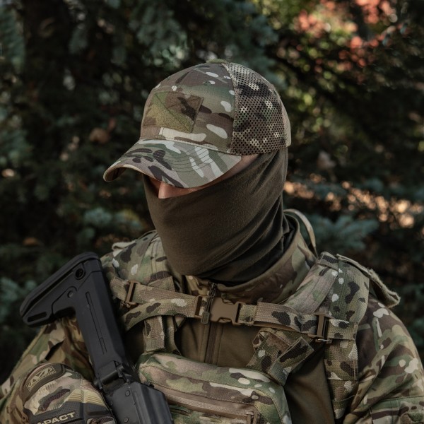 M-Tac бейсболка тактическая с сеткой Elite NYCO Extreme Multicam - 40600008