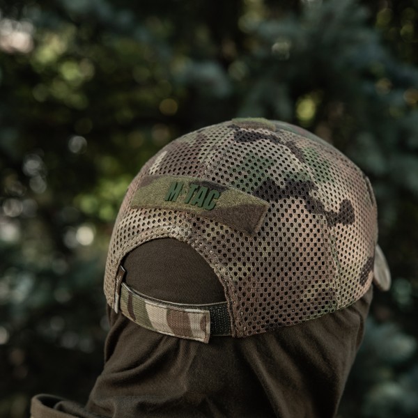 M-Tac бейсболка тактическая с сеткой Elite NYCO Extreme Multicam - 40600008
