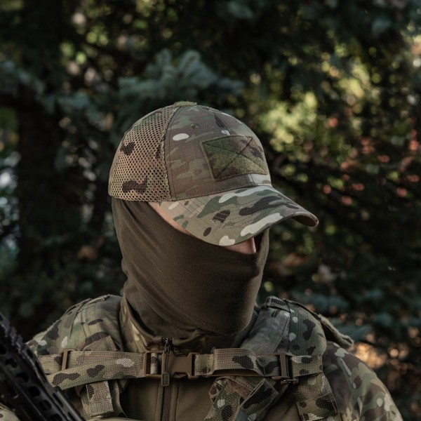 M-Tac бейсболка тактическая с сеткой Elite NYCO Extreme Multicam - 40600008