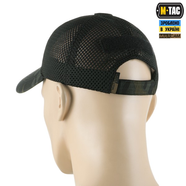 M-Tac бейсболка Elite тактическая с сеткой NYCO Extreme Multicam Black - 40602208 M-Tac бейсболка Elite тактическая с сеткой NYCO Extreme Multicam Black - 40602208