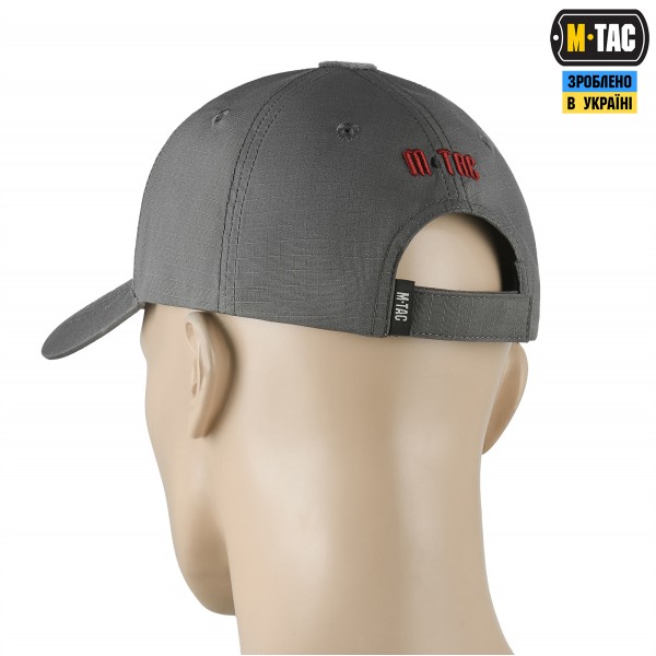 M-Tac бейсболка Elite Flex ріп-стоп Yarchuk Wolf Grey - 40606018-XS