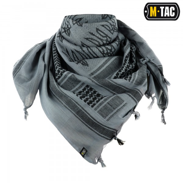 M-Tac шарф шемаг з Тризубом Grey/Black - 40905011