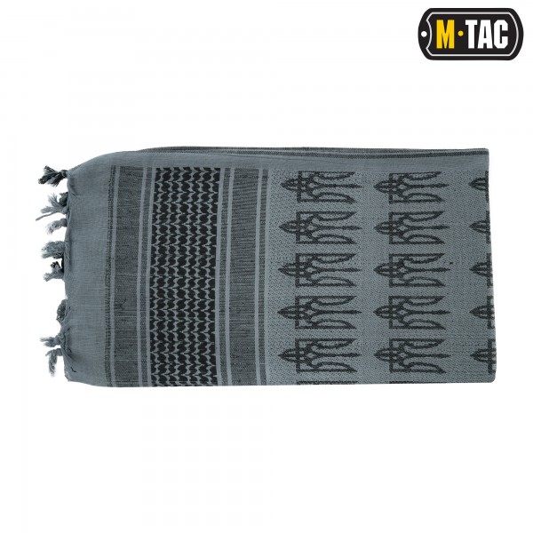 M-Tac шарф шемаг з Тризубом Grey/Black - 40905011