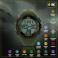 M-Tac часы тактические с шагомером Olive