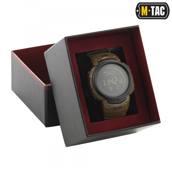 M-Tac часы тактические с компасом Coyote - 50003005 M-Tac часы тактические с компасом Coyote - 50003005