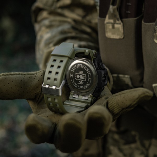 M-Tac часы тактические 2037 Army Green - 50007001 M-Tac часы тактические 2037 Army Green - 50007001