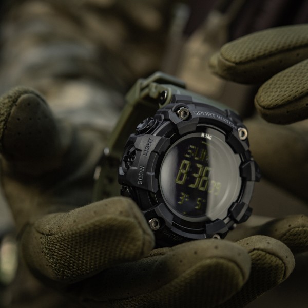 M-Tac часы тактические 2037 Army Green - 50007001 M-Tac часы тактические 2037 Army Green - 50007001