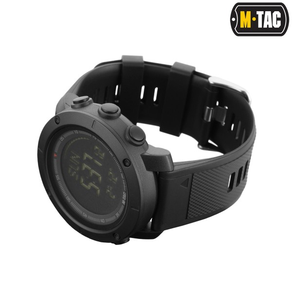 M-Tac годинник тактичний з компасом 2095 Black - 50009002 M-Tac годинник тактичний з компасом 2095 Black - 50009002