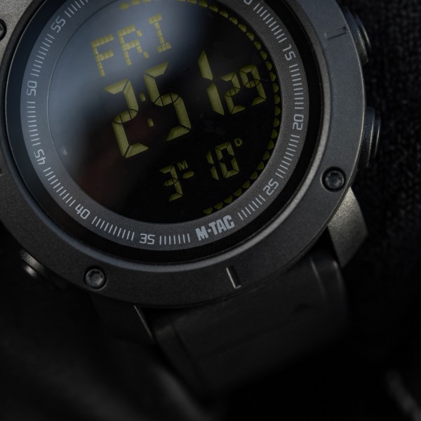 M-Tac годинник тактичний з компасом 2095 Black - 50009002 M-Tac годинник тактичний з компасом 2095 Black - 50009002