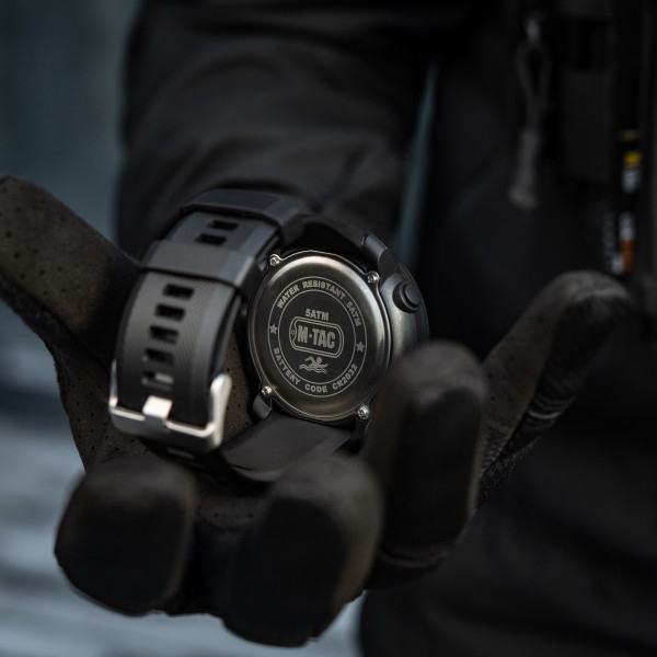 M-Tac годинник тактичний з компасом 2095 Black - 50009002 M-Tac годинник тактичний з компасом 2095 Black - 50009002
