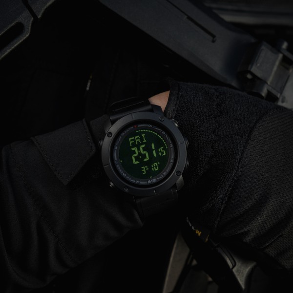 M-Tac годинник тактичний з компасом 2095 Black - 50009002 M-Tac годинник тактичний з компасом 2095 Black - 50009002