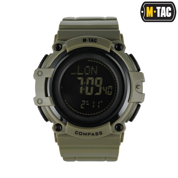 M-Tac годинник тактичний з компасом 2233 Army Green - 50010001