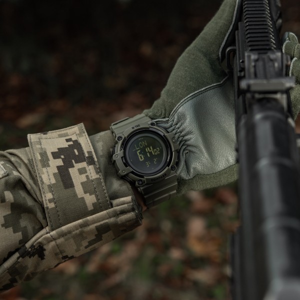M-Tac годинник тактичний з компасом 2233 Army Green - 50010001 M-Tac годинник тактичний з компасом 2233 Army Green - 50010001