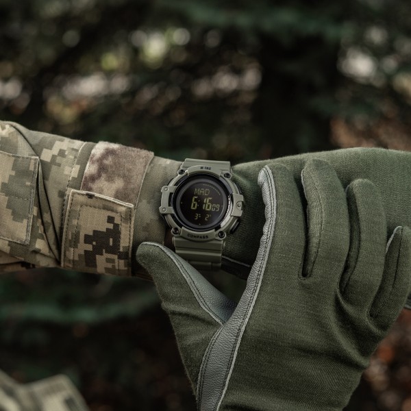 M-Tac годинник тактичний з компасом 2233 Army Green - 50010001 M-Tac годинник тактичний з компасом 2233 Army Green - 50010001