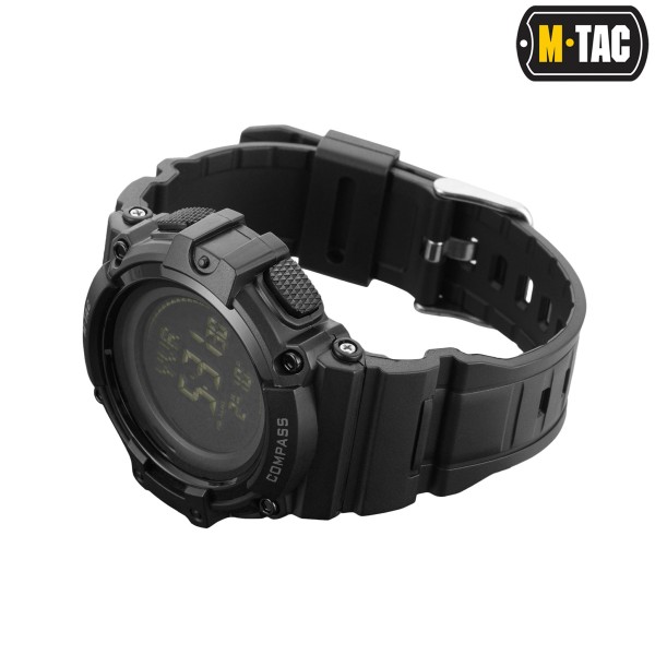 M-Tac годинник тактичний з компасом 2233 Black - 50010002