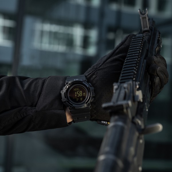 M-Tac годинник тактичний з компасом 2233 Black - 50010002