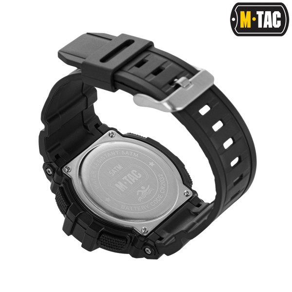 M-Tac годинник тактичний з компасом 2233 Black - 50010002