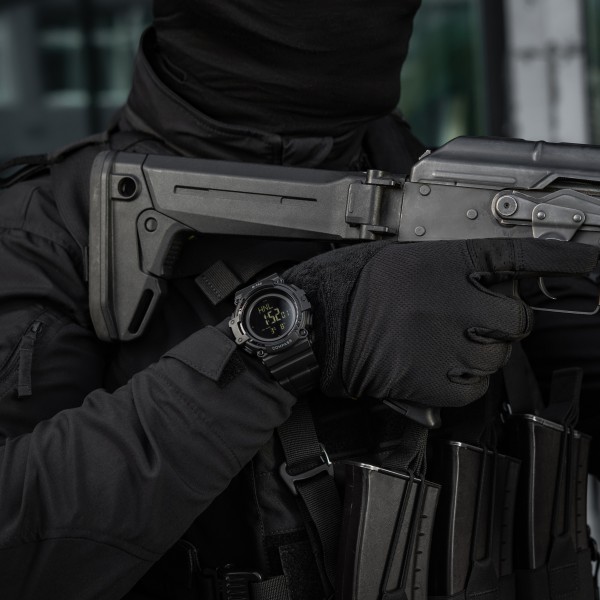 M-Tac годинник тактичний з компасом 2233 Black - 50010002