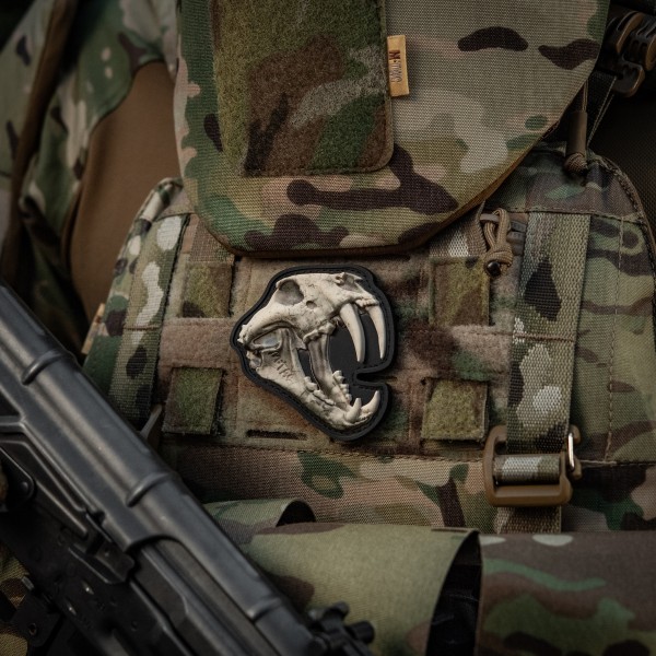 M-Tac нашивка Old Tiger full color слонова кістка - 51001203