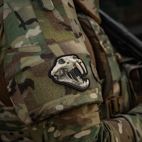 M-Tac нашивка Old Tiger full color слонова кістка - 51001203