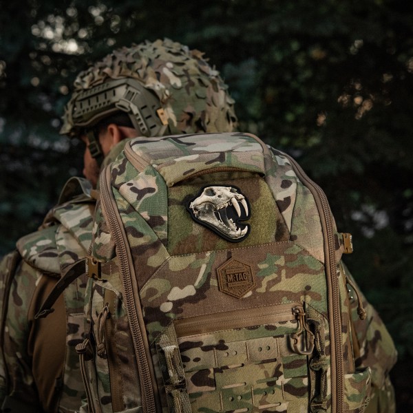 M-Tac нашивка Old Tiger full color слонова кістка - 51001203