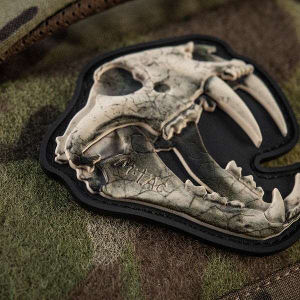 M-Tac нашивка Old Tiger full color слонова кістка - 51001203