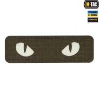 M-Tac нашивка Cat Eyes Laser Cut Ranger Green/GID