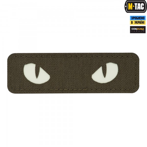M-Tac нашивка Cat Eyes Laser Cut Ranger Green/GID - 51009239