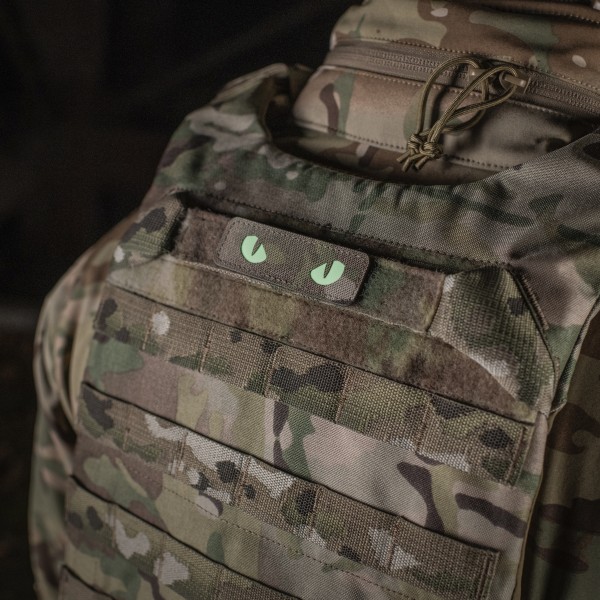 M-Tac нашивка Cat Eyes Laser Cut Multicam/GID - 51009899