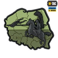 M-Tac нашивка Husaria 3D PVC Olive