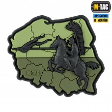 M-Tac нашивка Husaria 3D PVC Olive