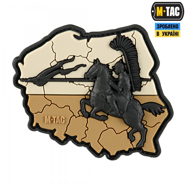 M-Tac нашивка Husaria 3D PVC Coyote - 51010005