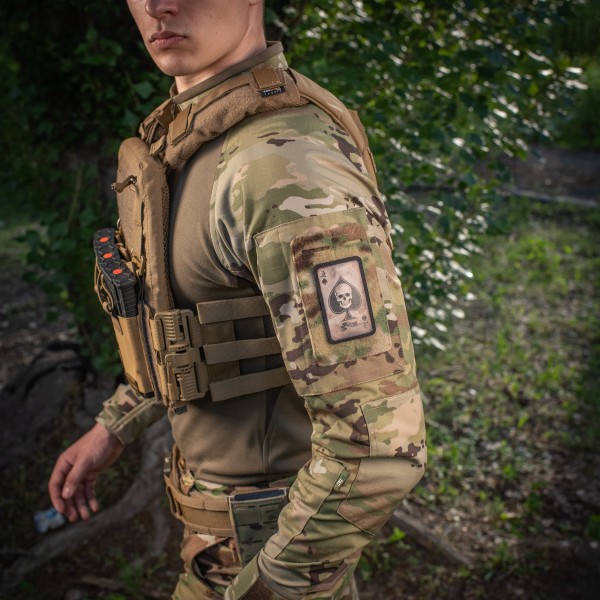 M-Tac нашивка Ace of Spades Coyote/Black - 51101005