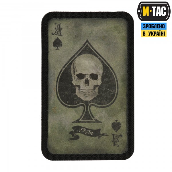 M-Tac нашивка Ace of Spades Ranger Green/Black - 51101023
