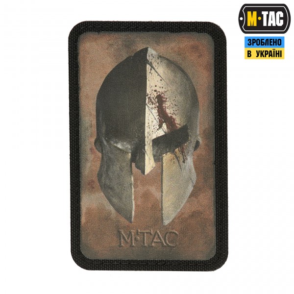 M-Tac нашивка Spartan Helmet Coyote/Black - 51102005