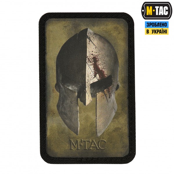 M-Tac нашивка Spartan Helmet Ranger Green/Black - 51102023
