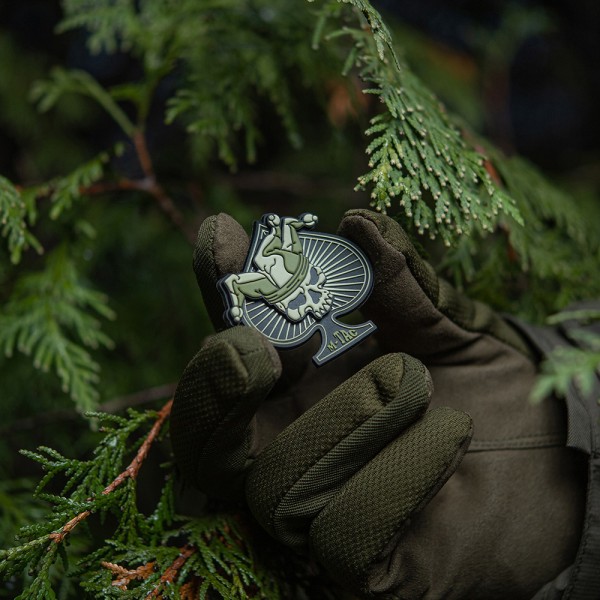 M-Tac нашивка Ace of Spades 3D PVC Black/Olive - 51108201