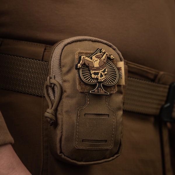 M-Tac нашивка Ace of Spades 3D ПВХ чорний/койот - 51108205 M-Tac нашивка Ace of Spades 3D ПВХ чорний/койот - 51108205