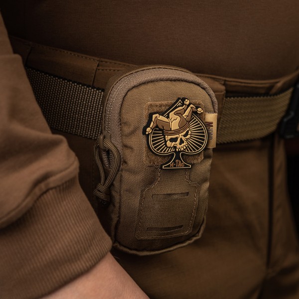 M-Tac нашивка Ace of Spades 3D ПВХ чорний/койот - 51108205 M-Tac нашивка Ace of Spades 3D ПВХ чорний/койот - 51108205