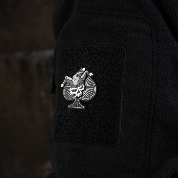 M-Tac нашивка Ace of Spades 3D ПВХ чорний/білий - 51108236 M-Tac нашивка Ace of Spades 3D ПВХ чорний/білий - 51108236