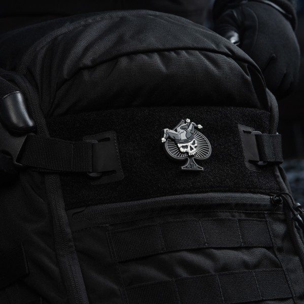 M-Tac нашивка Ace of Spades 3D ПВХ чорний/білий - 51108236 M-Tac нашивка Ace of Spades 3D ПВХ чорний/білий - 51108236