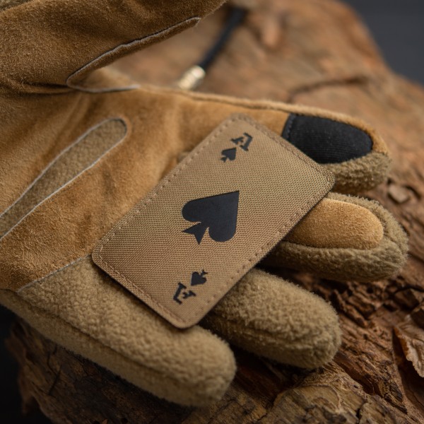 M-Tac нашивка Ace of Spades Laser Cut Coyote/Black - 51109502