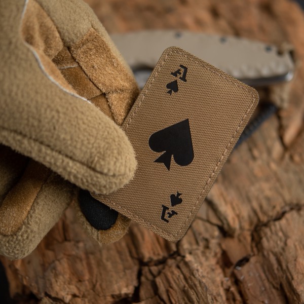M-Tac нашивка Ace of Spades Laser Cut Coyote/Black - 51109502