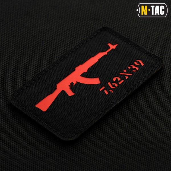 M-Tac нашивка AKM 7,62х39 Laser Cut Black/Red - 51110233 M-Tac нашивка AKM 7,62х39 Laser Cut Black/Red - 51110233