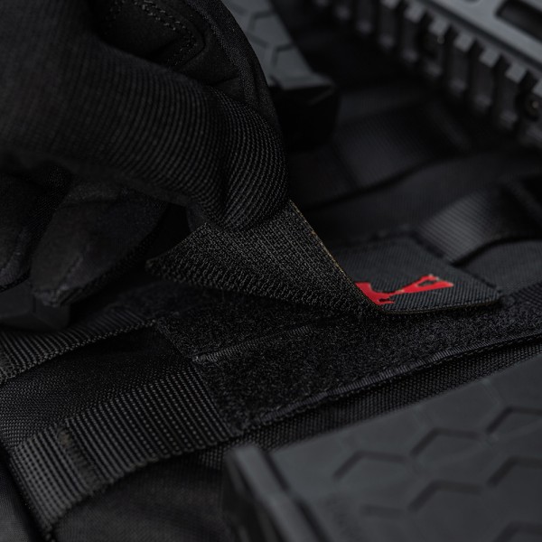 M-Tac нашивка AR-15.223/5,56 Laser Cut Black/Red - 51111233