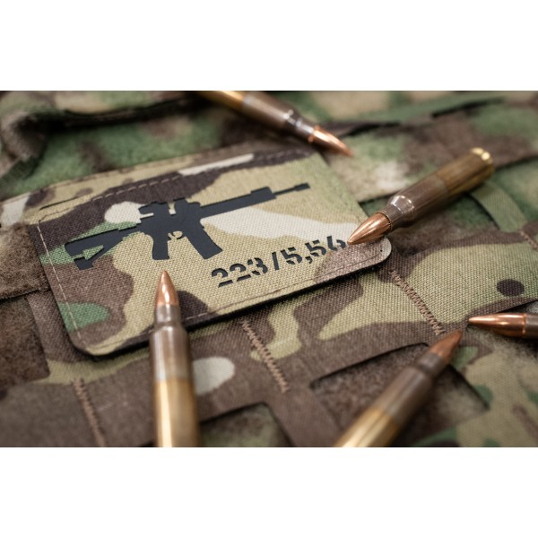 M-Tac нашивка AR-15.223/5,56 Laser Cut Multicam/Black - 51111802