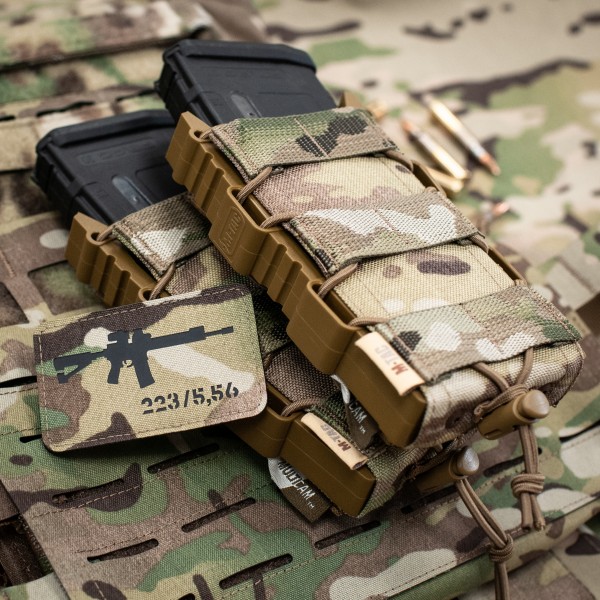 M-Tac нашивка AR-15.223/5,56 Laser Cut Multicam/Black - 51111802