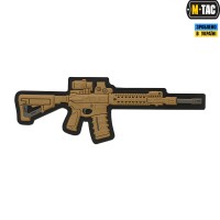M-Tac нашивка AR-15 3D PVC Coyote