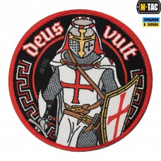 M-Tac нашивка Deus Vult (жаккард)