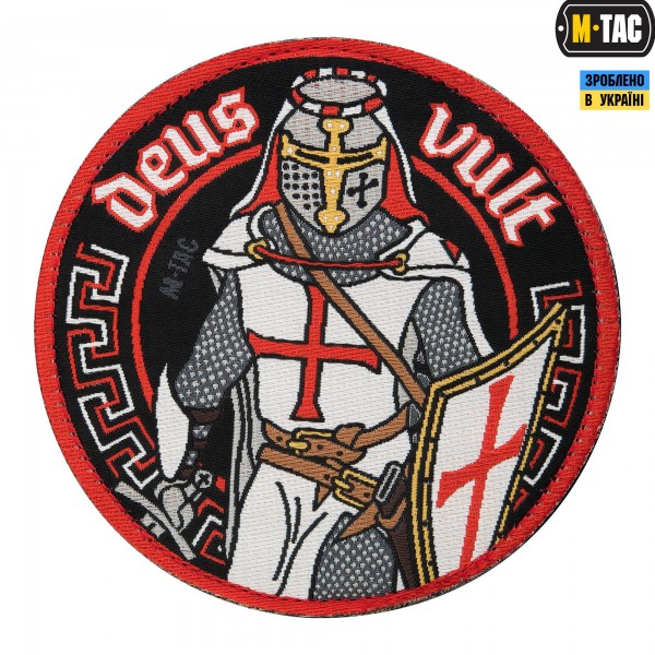 M-Tac нашивка Deus Vult (жаккард) - 51115000